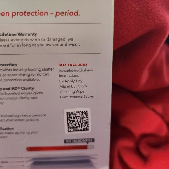 Invisible Shield Glass+ Extreme Impact and Scratch Screen Protector for iPhone X - Picture 13 of 16